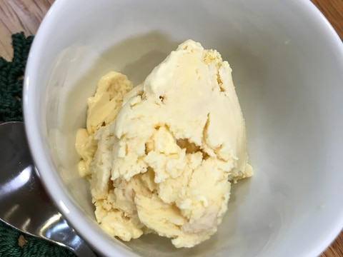 酒粕の甘酒好きさんに♡大人の甘酒アイスクリーム